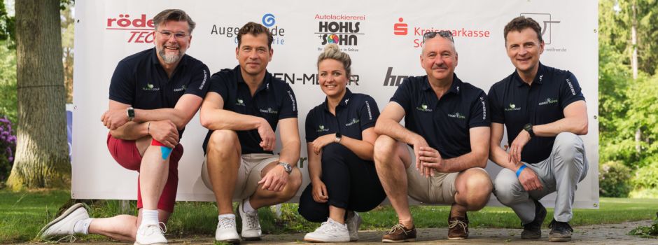 Charity-Golf: Fast 5.000 Euro für guten Zweck zusammenbekommen