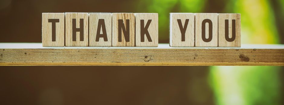 Dankeschön an Umzugshelfer