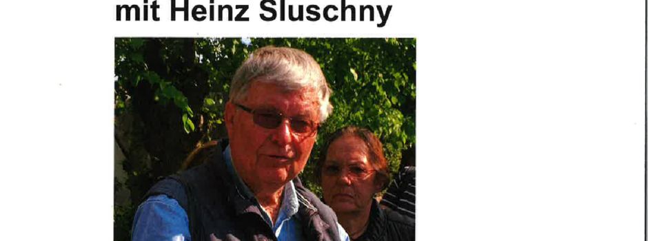 21. Botanische Wanderung mit Heinz Sluschny