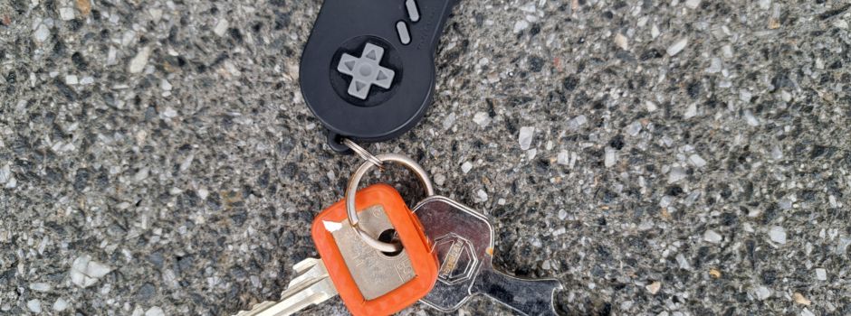 Schlüssel mit Apple Tracker gefunden