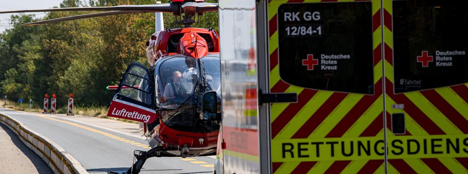 Trotz Lebensgefahr: Lkw-Fahrer lässt Biker bei Bischofsheim liegen