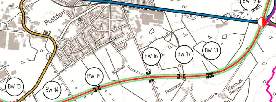 Leserbrief: B64n - 19 Brückenbauten im Gemeindegebiet