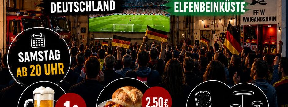 WM-Public Viewing bei der Feuerwehr 2. Spieltag