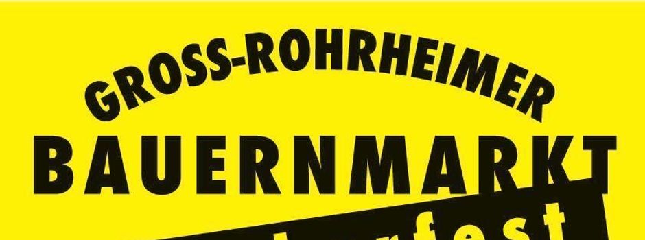 Oktoberfest auf dem Rohrheimer Bauernmarkt 