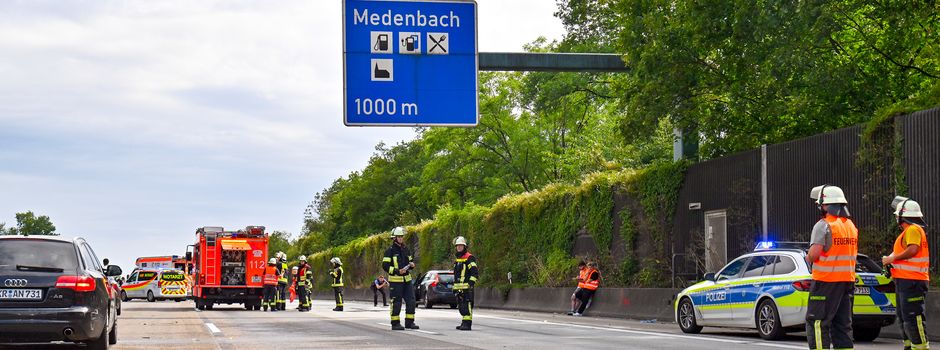Zwei schwere Unfälle auf A3 bei Niedernhausen