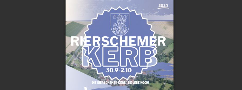 Kerwe 2023 - der Flyer ist da