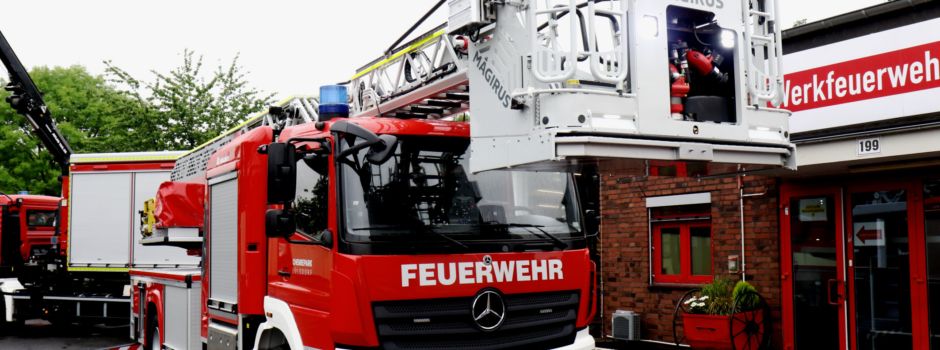 Lülsdorf: Werkfeuerwehr erhielt neue Drehleiter