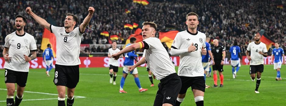 3:3 nach 3:0 - DFB-Team übersteht denkwürdigen Fußball-Abend