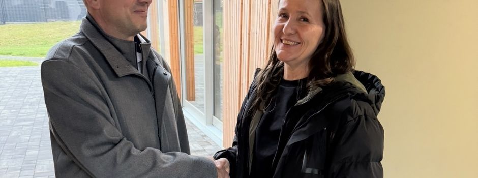 Frau Dr. Kursawe in Klostermansfeld begrüßt