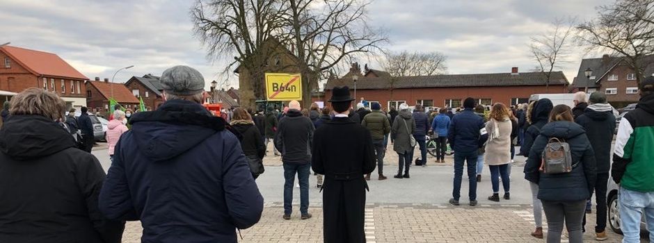 Demonstration & Informationsveranstaltung zum Planfeststellungsverfahren der B64n für Herzebrock-Clarholz