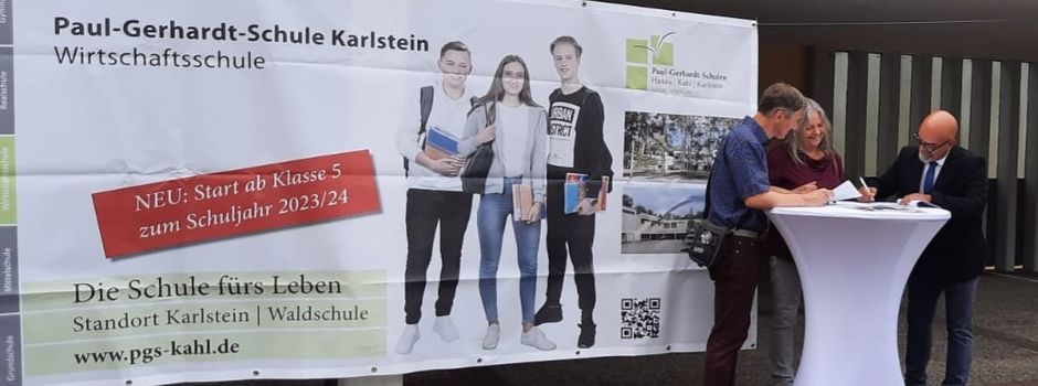 Aus Waldschule wird Wirtschaftsschule