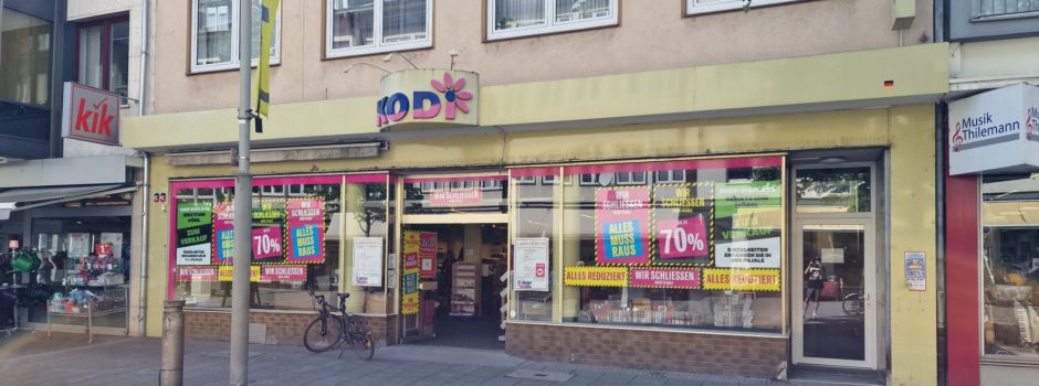 Kodi schließt Filialen in Koblenz, Neuwied und Mayen
