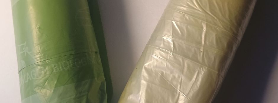 Hinweis zu Biomülltüten und Gelbensäcken