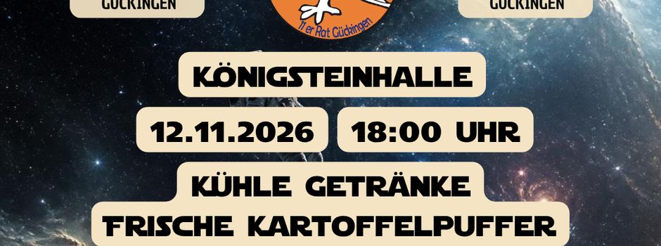 🟠🔵Der 11er Rat lädt herzlich ein zum Gückinger Dorftreff! 🔵🟠


