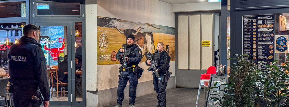 Großeinsatz der Polizei im Wiesbadener Westend