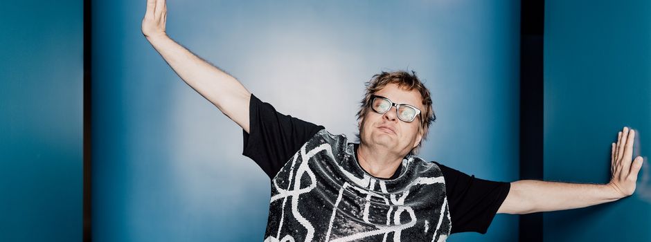 Jazz-Pianist Iiro Rantala am 25. Mai 2022 im Stadtpark  Nierstein