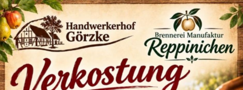 10.10.2026 - Verkostung edler Brände der Brennerei Manufaktur Reppinichen in Görzke auf dem Handwerkerhof