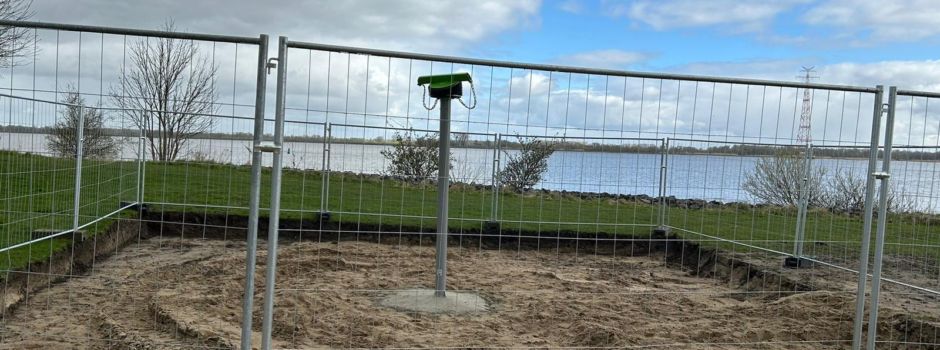 Neues Spielgerät am Elbspielplatz / Mehrgenerationenpark