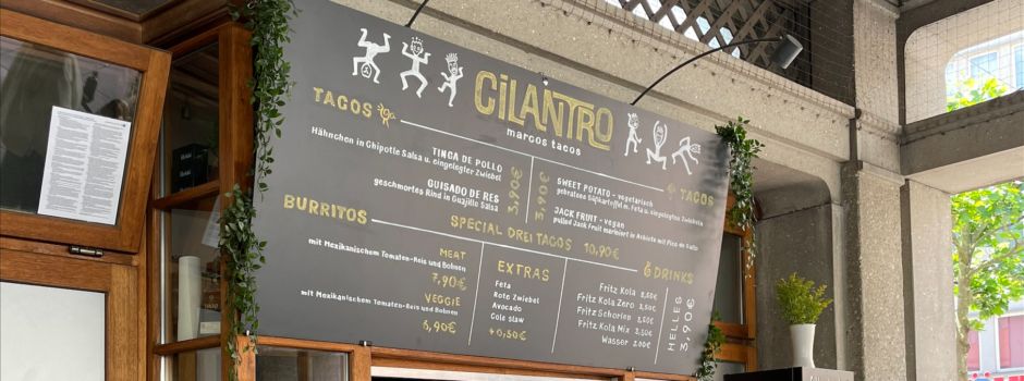 Cilantro Marcos Tacos: Neues mexikanisches Streetfood am Moritzplatz