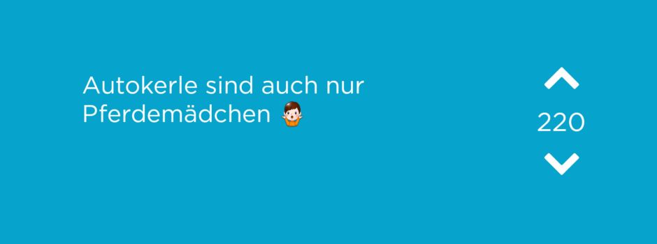Jodel der Woche – zwischen Erstischultüten und Pferdemädchen