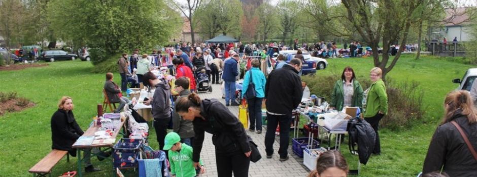 Flohmarkt im Bürgerpark Neustadt (Hessen)