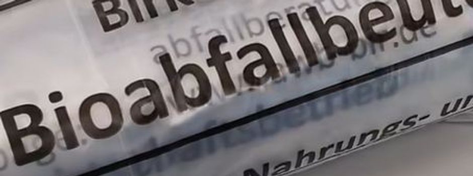 Neue Bioabfalltüten