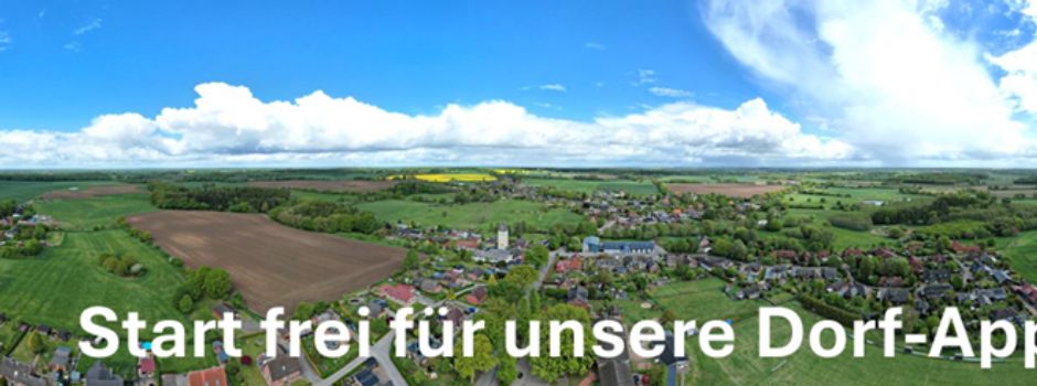 Einladung zur Vorstellung
unserer Dorf-App am 23.07.2026 
um 19.00 Uhr