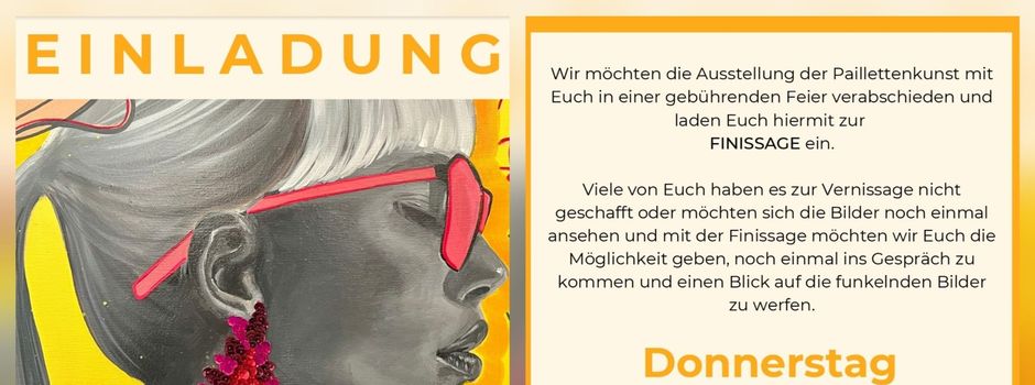  GoodBye zur Paillettenkunst in Basthorst 