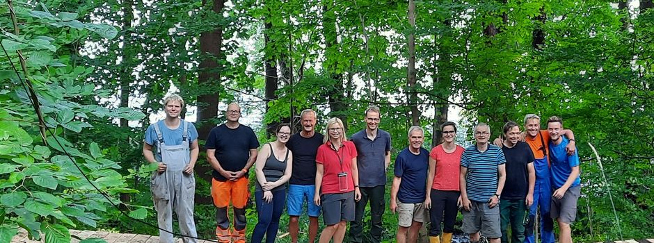 Wander- und Radweg um den Pinnower See