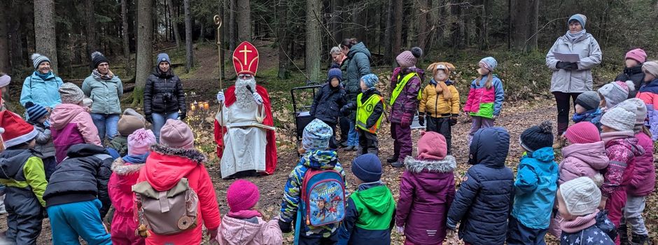 Nikolauszauber im Wald