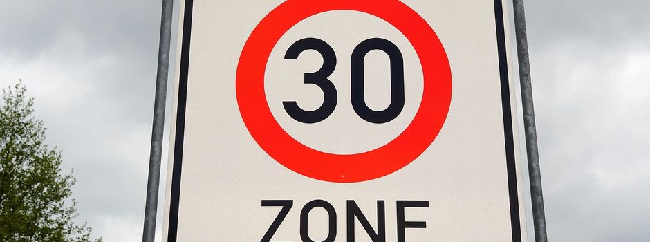 30er Zone im Bereich des Flensunger Weg (Merlau)