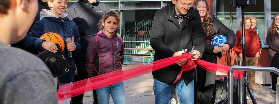 Neuer Schulhof der IGS/OBS Gehrden feierlich eingeweiht