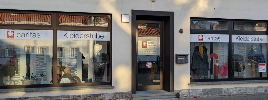 Caritaskonferenz St. Christina bittet: Nur noch saubere und gut erhaltene Kleidung für die Kleiderstube