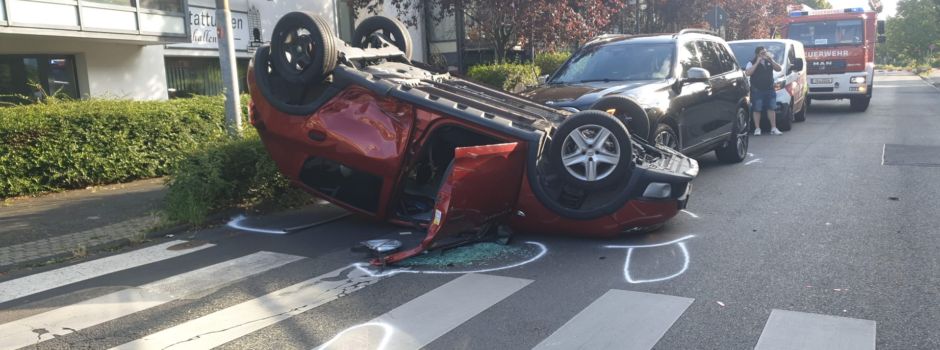 Ranzel: PKW überschlug sich bei Verkehrsunfall
