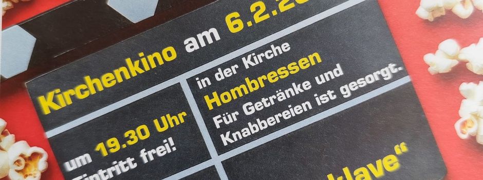 Heute: Kirchenkino in Hombressen