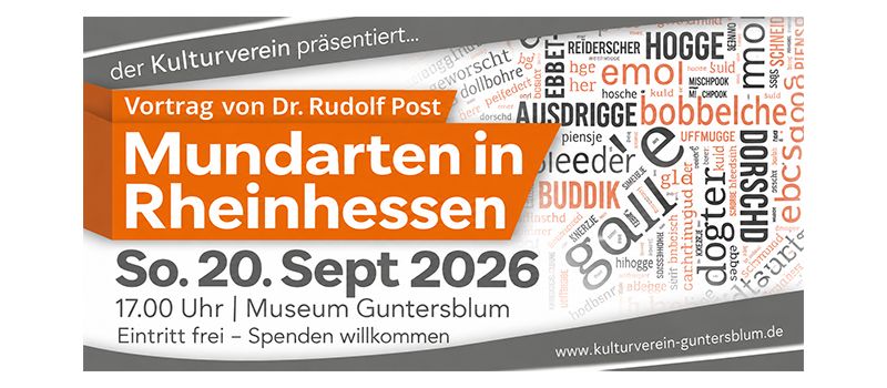 Mehr als eine Mischzone: Sprachwissenschaftler beleuchtet rheinhessische Mundarten