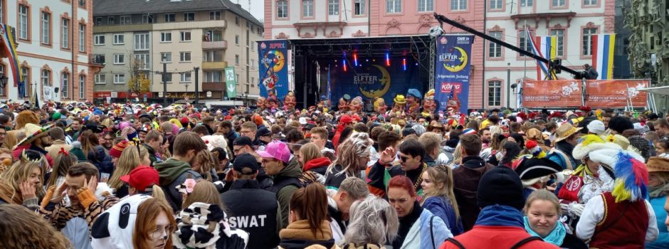 Ärger um Getränke-Regelung am 11.11. auf dem Mainzer Schillerplatz