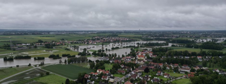 Unwetter in Bayern: Bilder und Lagebericht aus Augsburg und Umgebung 2024