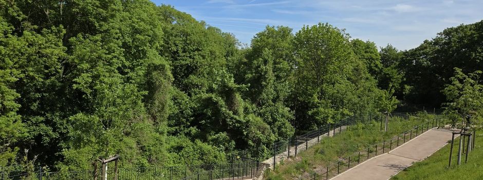 Neue Rampe am Zitadellengraben in Mainz fertiggestellt