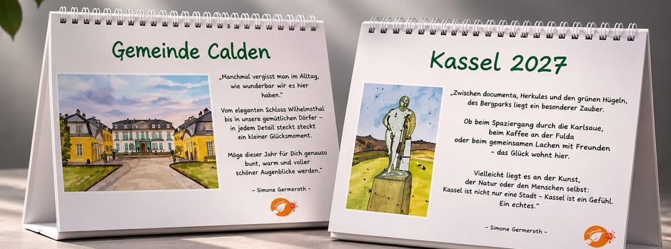Der neue Kalender aus der Gemeinde Calden für 2027 ist nun im Rathaus erhältlich