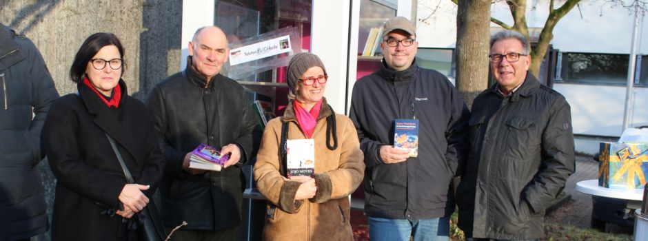 Telefonzelle zum Büchertausch