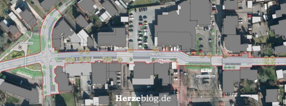 Video-Zusammenfassung: Anwohnerversammlung zum Ausbau der Debusstraße in Herzebrock