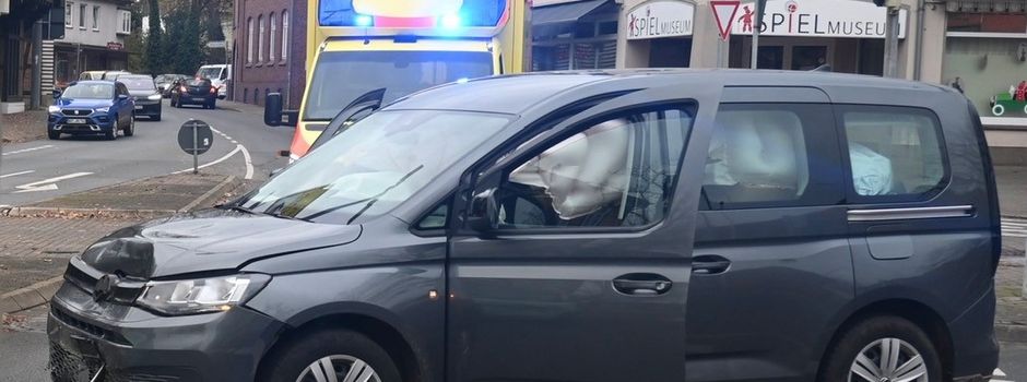 Verkehrsunfall mit drei Leichtverletzten