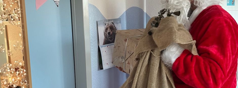Der Weihnachtsmann hat uns besucht! 