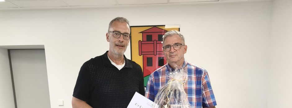 Verabschiedung  im Rathaus