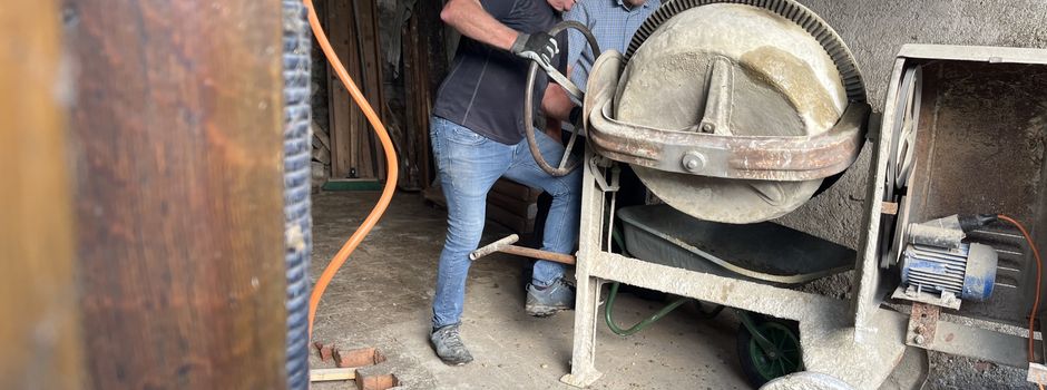 Renovierung des Backes