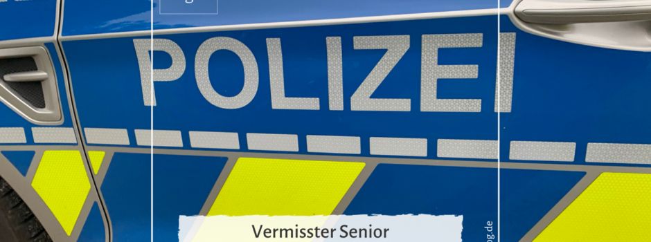 Vermisster Senior (81) tot aufgefunden
