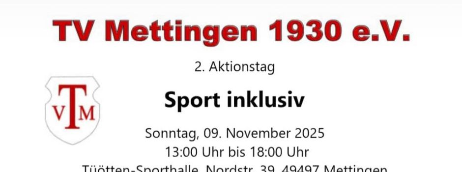2. Aktionstag `Sport inklusiv`