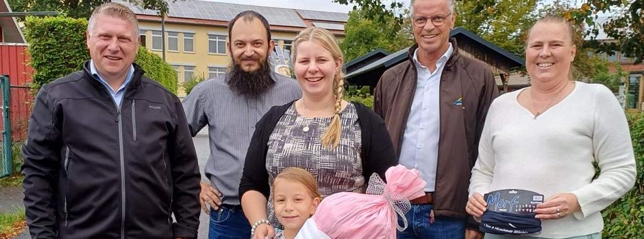 Hirschauer-Stückl-Schals für 55 ABC-Schützen