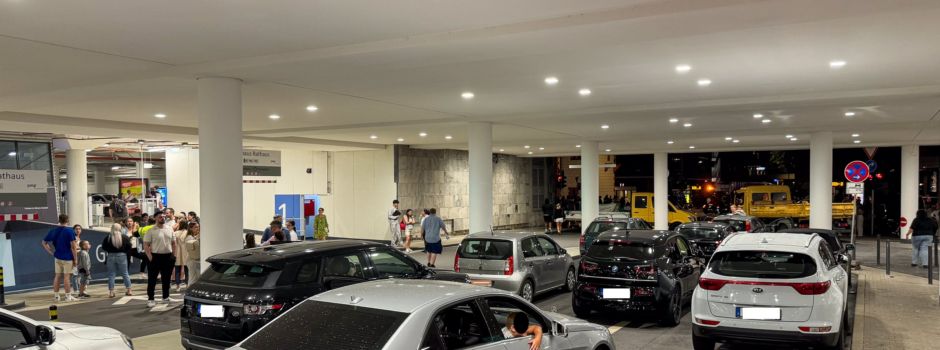 Parkhaus-Chaos nach Feuerwerk auf Mainzer Johannisnacht